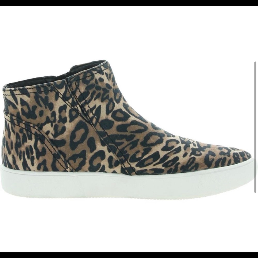 Naturalizer Womens Miranda Brown Leather High Top Sneakers Athletic NWT